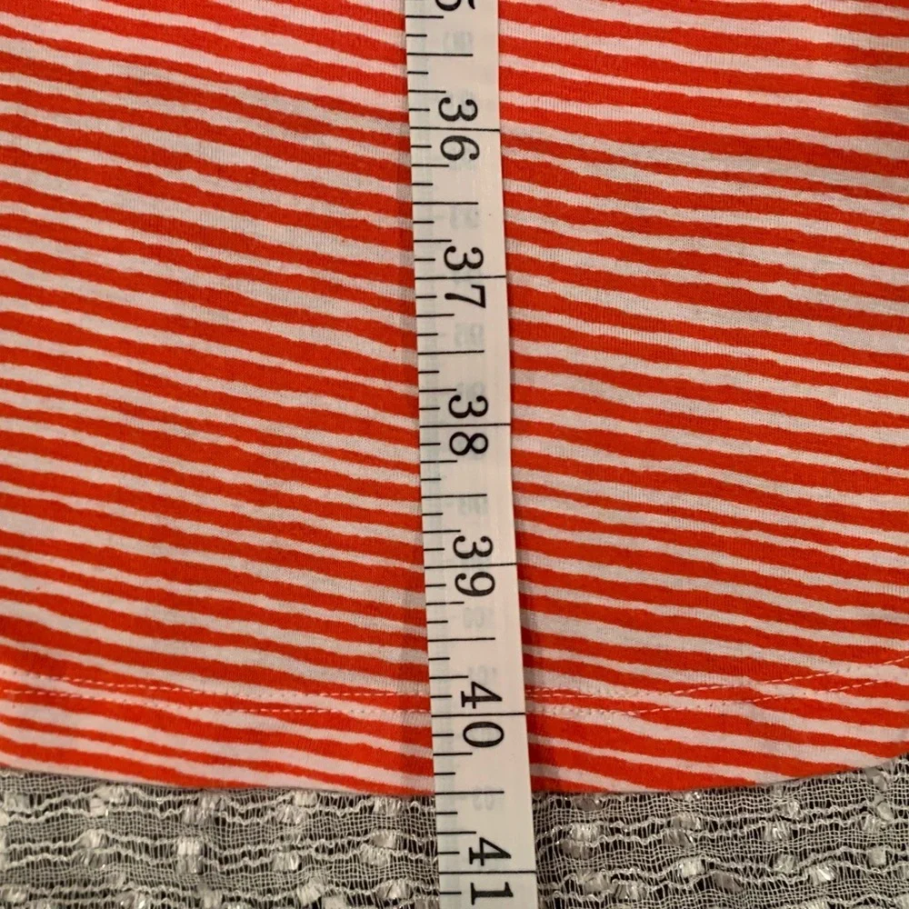 Philosophy Orange and White Striped Midi Dress NWT - XL - Picture 7 of 7